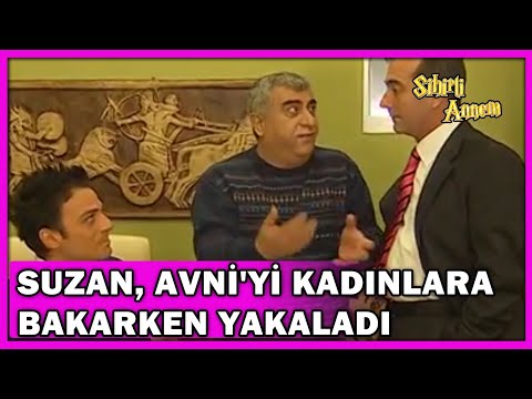 Suzan, Avni'yi İnternette Başka Kadınlara Bakarken Yakaladı! - Sihirli Annem 116.Bölüm