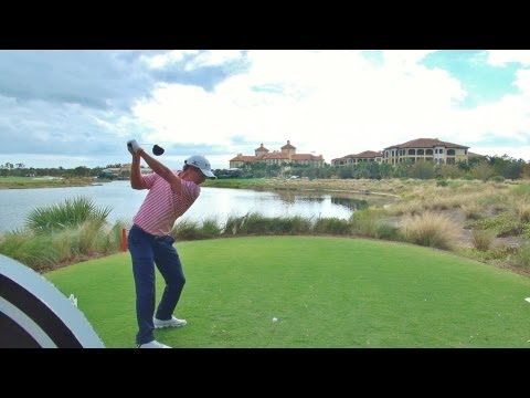GOLF SWING 2012 - CHARLES HOWELL DRIVER - DTL & SLOW MOTION (UP CLOSE!) - HQ 1080p HD