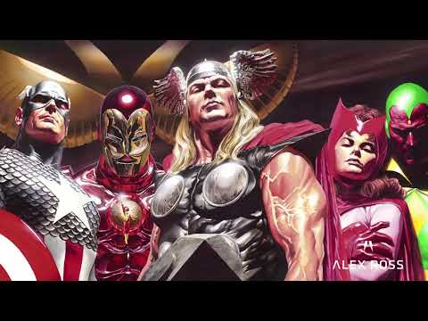 ALEX ROSS History of Marvel