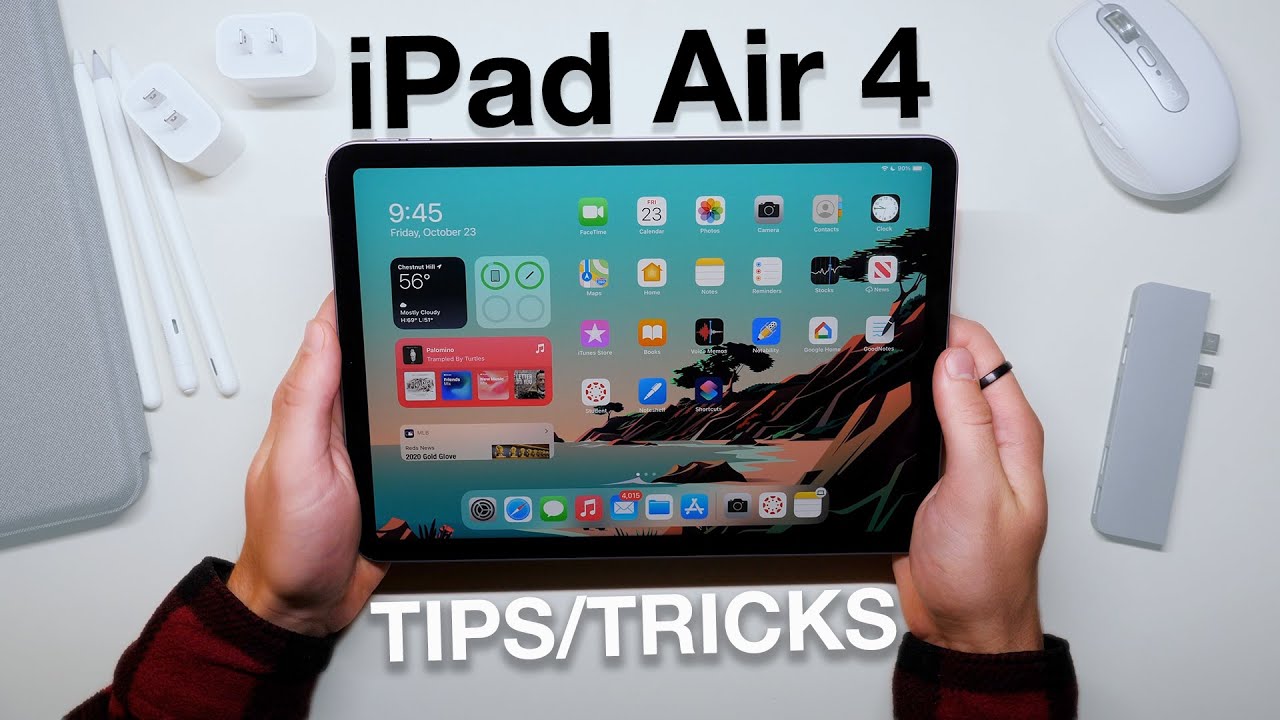 How to use iPad Air 4 + Tips/Tricks!