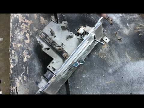 a/c heater control delete GM chevelle custom race dash retro fit DIY how to