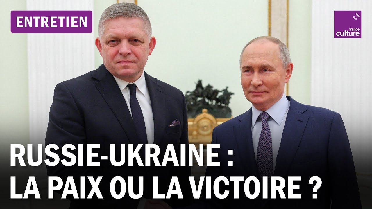 Entre la Russie et l'Ukraine, quelles perspectives pour la paix ?