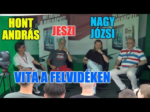 Jeszi, Hont András és Nagy Józsi vitája a Felvidéken