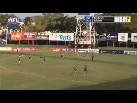 Wanderers v Buffaloes; Round 8; TIO NTFL 2015/16 Premier League
