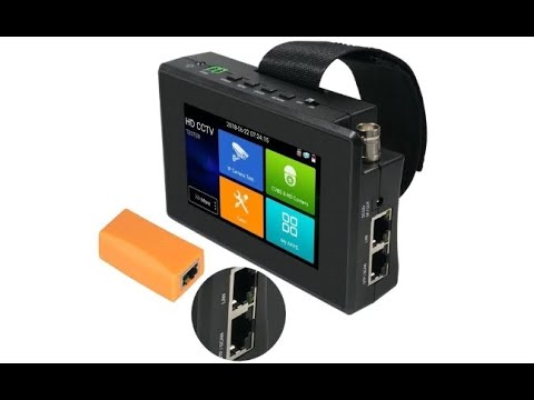 Тестер POE для обнаружения камер мониторов с экраном 4 дюйма 4 к H265 H264 на Алиэкспресс