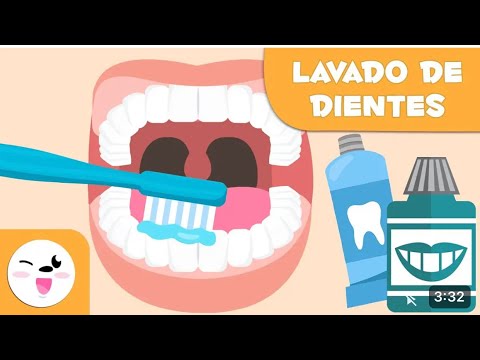 Cómo lavarse los dientes paso a paso - Lavado de dientes para niño y niñas