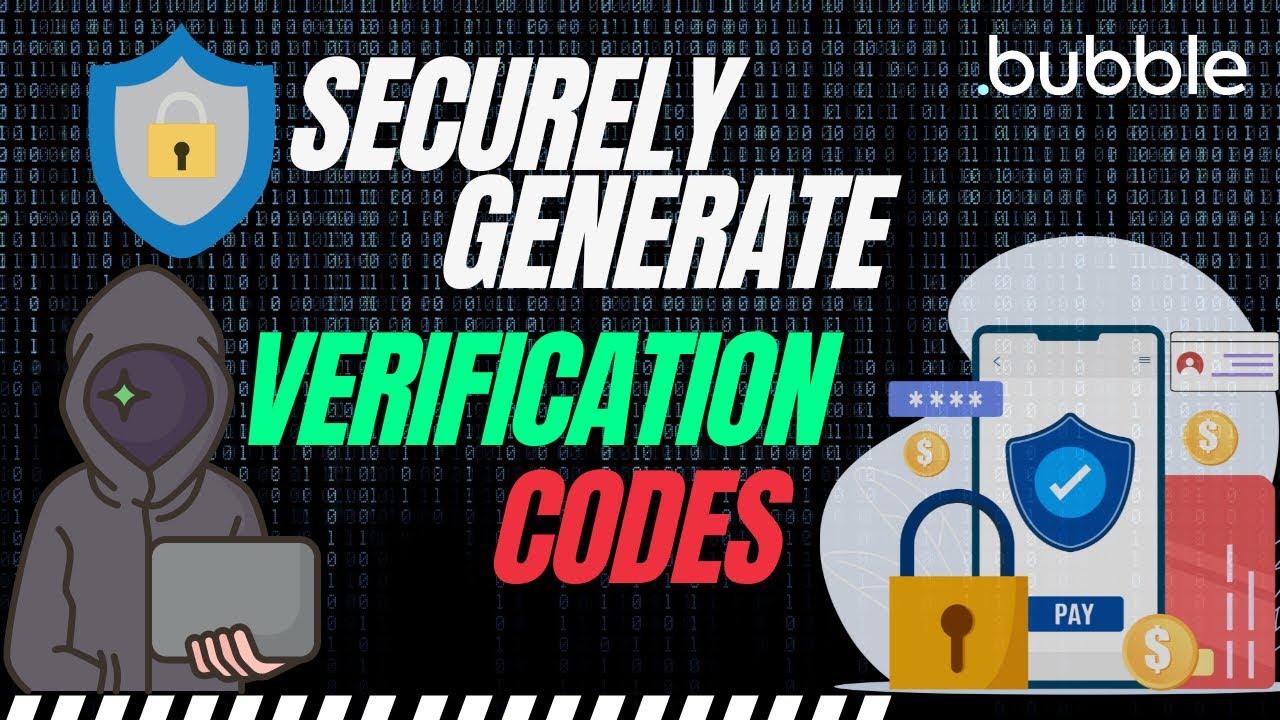 How to securely generate a verification code thumbnail
