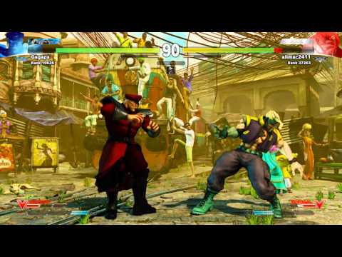 SFV~ M.Bison (Gagapa) vs  Nash (alimac2411) HD