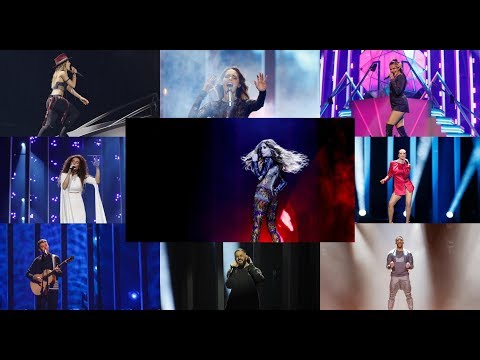 Eurovision 2018 Rehearsal Day 2-TOP 9