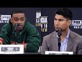ERROL SPENCE SNAPS AT MIKEY GARCIA AS BOTH GO BACK AND FORTH! "IM NOT YOUR OTHER OPPONENTS!"
