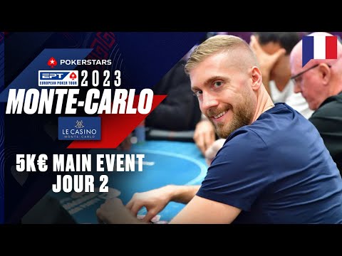 EPT Monte-Carlo 2023 5K€ MAIN EVENT - Jour 2 avec Benny & Yu ♠️ PokerStars en Français