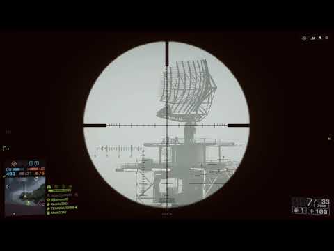 Battlefield 4 Long Range sniper (1215 m)