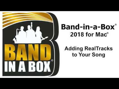 Band-in-a-Box® for Mac® - Adding RealTracks to Your Song