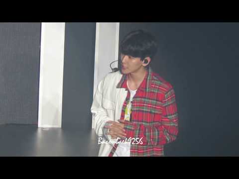 170805 smtown special stage in hong kong EXO BAEKHYUN 백현 ment1 focus
