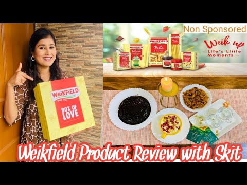 @weikfield7618 Product Review | Cooker Cake | Pasta | Custard | With Skit Drama |