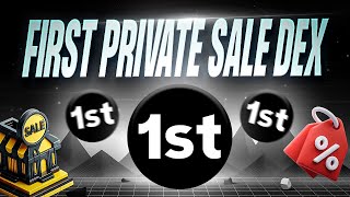The Biggest Problem Solver In Crypto - Secondary Market Private Sale Dex