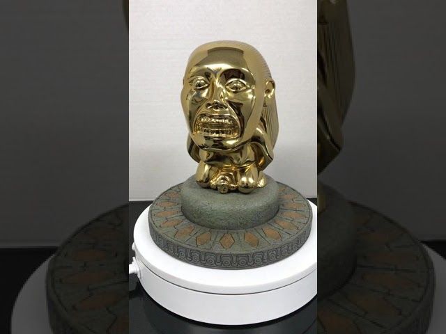 Vídeo relacionado con Bankeep Indiana Jones Idol - Estatua de fertilidad dorada, réplica de la película Requent perfecta para coleccionistas, cosplay, disfraz