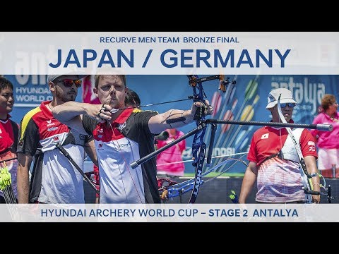 Japan v Germany – Recurve Men Team Bronze Final | Antalya 2017