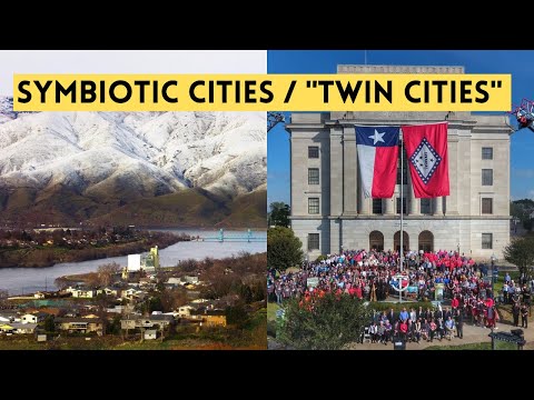Symbiotic "Twin" Cities in the U.S.