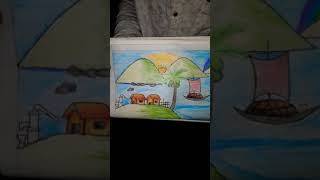 preview picture of video 'nature drawing by kid irfan'