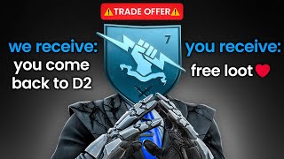 Man, Bungie REALLY Wants Players to Come Back...