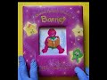 BARNEY Musical Lullaby Sweet Dreams Sound Book