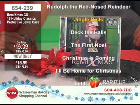 ⁣The Wasserman Holiday Shopping Channel, RemiXmas CD