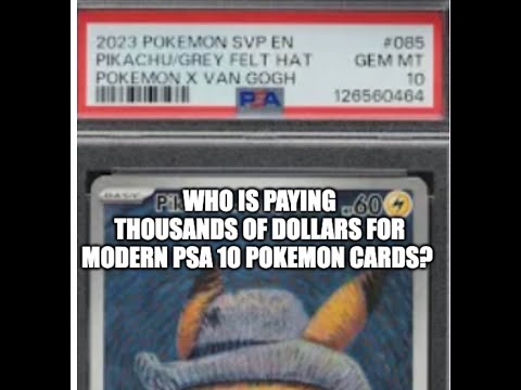 Why Modern PSA 10 Pokemon Cards are High Risk Over the Long Term & What You Should Buy Instead!