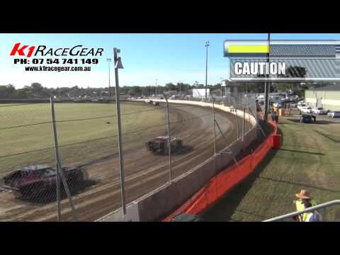 AMCA Nationals - Heat 2 - QLD Title - Rockhamptom Speedway - 18.02.12