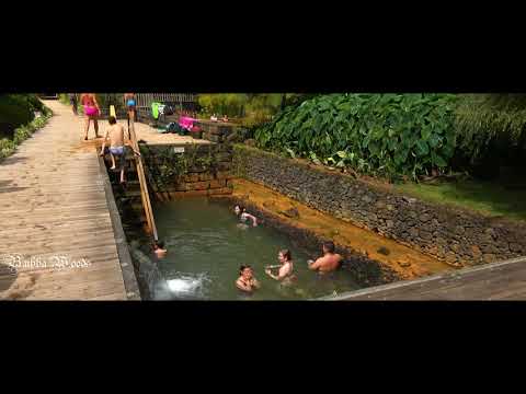 Poça da Dona Beija Furnas Sao Miguel Azores 4k