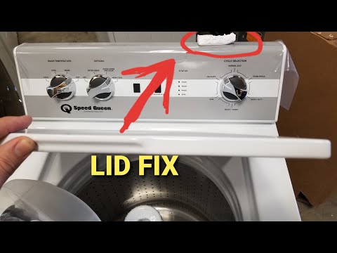 Speed Queen Classic TC5 Lid Switch Bypass