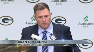 Packers GM Brian Gutekunst talks about first round pick Jordan Morgan