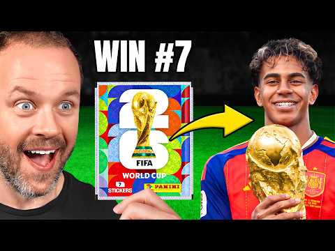 Every World Cup Win = Open 1 Sticker Pack
