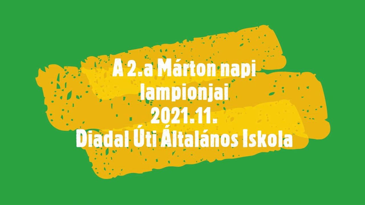 A 2.a Márton napi lampionjai 2021.11.