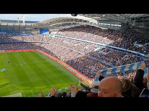 Blue Moon - Man City song , Manchester City vs Manchester United , 03/03/2024
