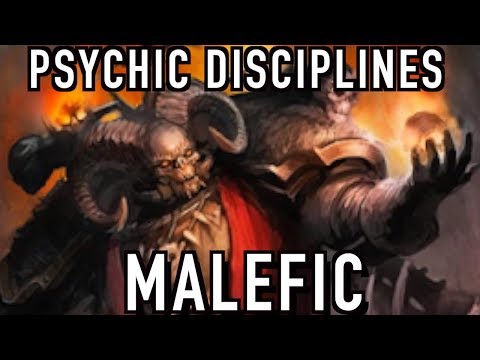 40 Facts & Lore on Psychic Disciplines: Malefic Warhammer 40K