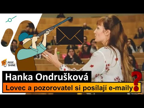 3. Hanka Ondrušková - Lovec a pozorovatel si posílají e-maily