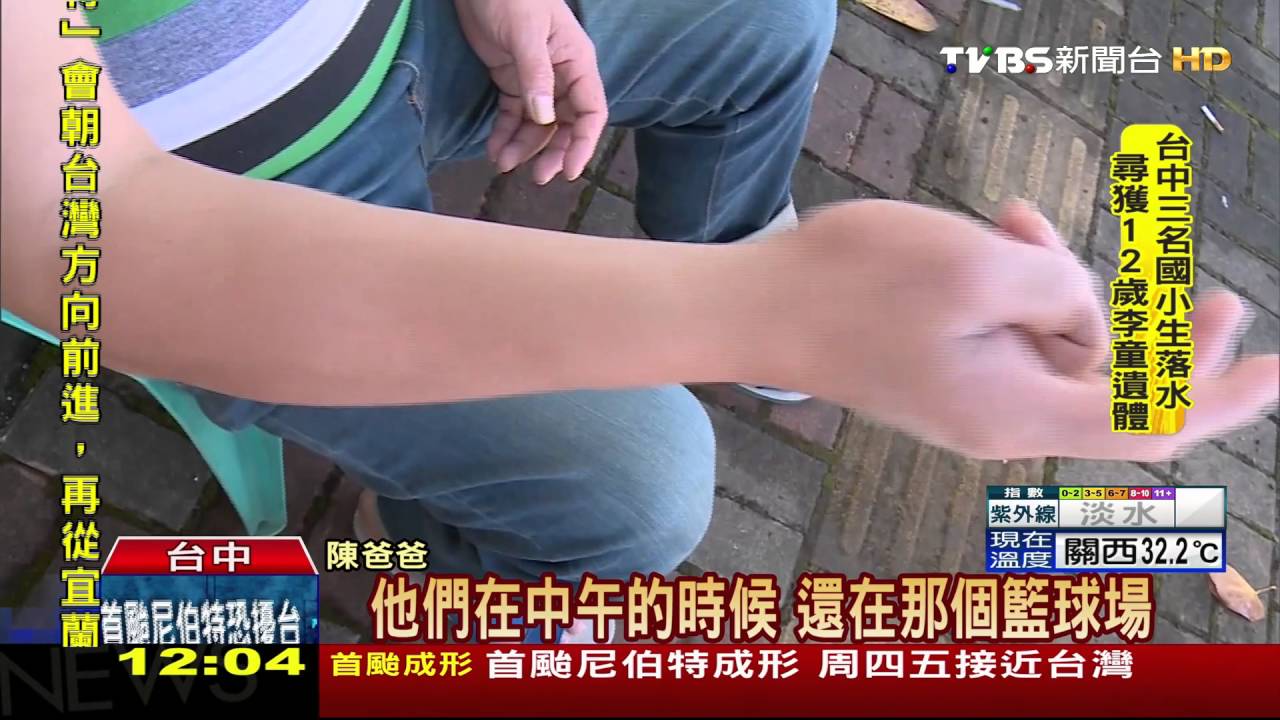 打籃球變三貼騎車玩水　3童沖走家人悲痛