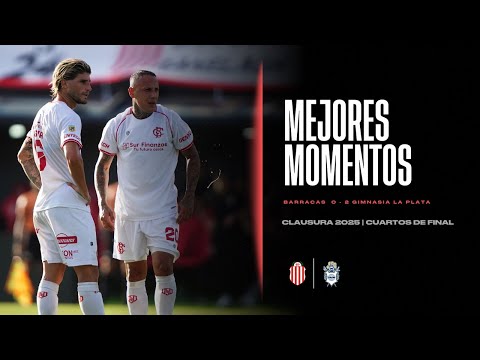 LIGA PROFESIONAL | CLAUSURA 2025 | CUARTOS DE FINAL | BARRACAS CENTRAL 0-2 GIMNASIA LA PLATA
