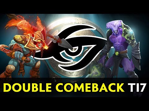 Team Secret insane double Comeback with Huskar — The International 2017