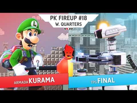 Kurama (Sora, Luigi) vs Final (ROB) - PK Fireup #18 Winners Quarter Finals