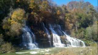 preview picture of video 'Twin Falls (80'), Rock Island State Park, Tennessee'