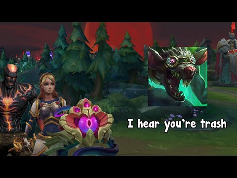 ADC champions reacting to mage supports