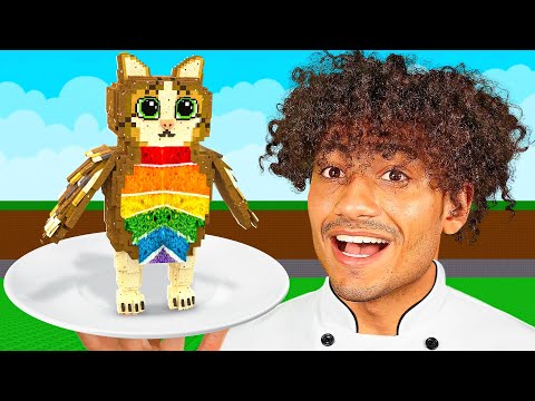 Eating Steal A Brainrot Foods In Real Life!