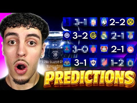 Champions League *PLAYOFF* Predictions! SECOND LEG