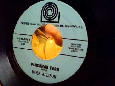 parchman farm - mose allison - prestige 1957