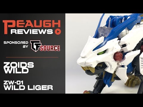 Video Review: Zoids Wild ZW-01 WILD LIGER