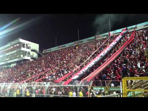 "Gol + Celebración - Liga Deportiva Alajuelense 1 - 0 LocaS - Con la Gloriosa #12" Barra: La 12 • Club: Alajuelense • País: Costa Rica