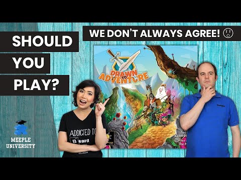 Drawn to Adventure  - Should You Play. A Board Game Review