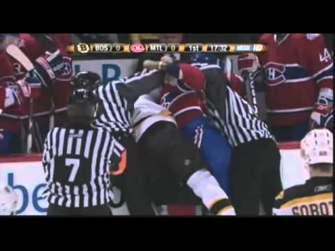 Hockeyfighters.cz  Shawn Thornton vs Georges Laraque.wmv